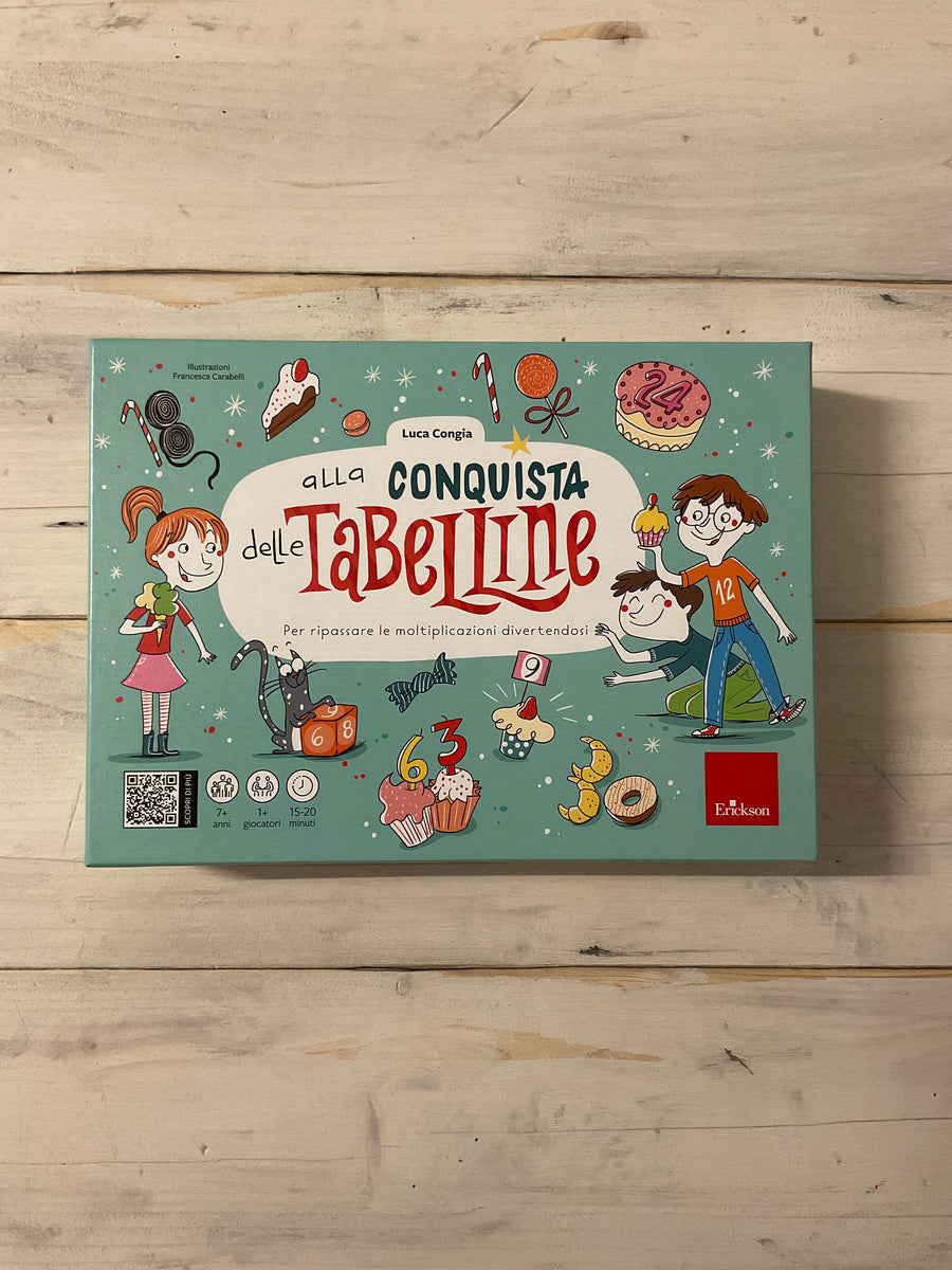 Gioco ALLA CONQUISTA DELLE TABELLINE – albero delle matite cartoleria  creativa