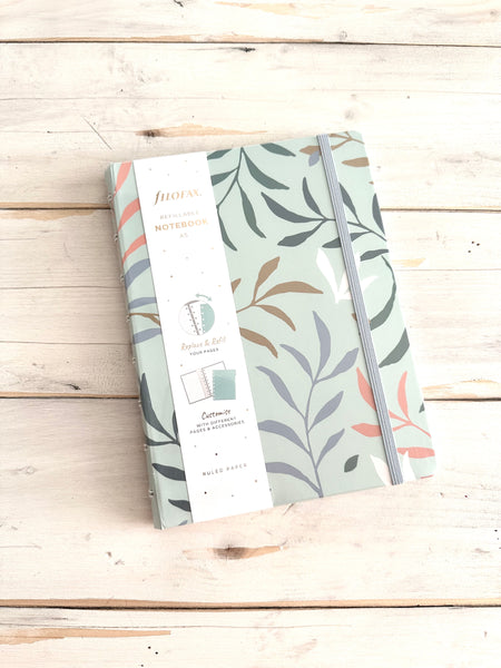 NOTEBOOK FILOFAX Botanical