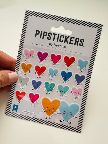 STICKERS HAPPY HEARTS