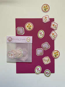 SET PICCOLI STICKERS FLOREALI