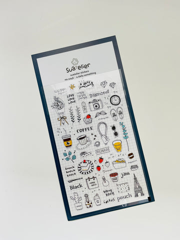 STICKERS “A DAILY SOMETHING” Suatelier design