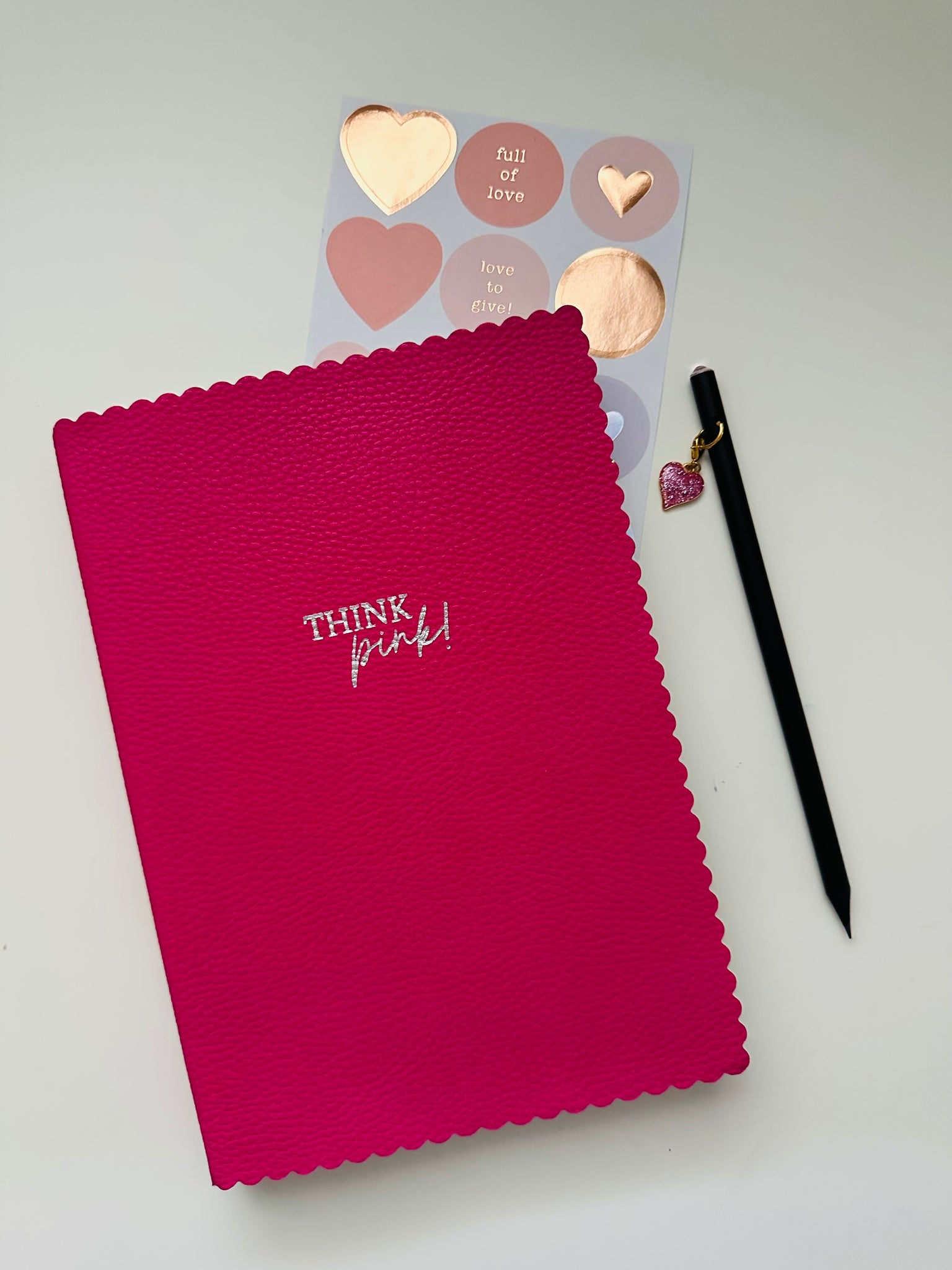 NOTEBOOK THINK PINK!