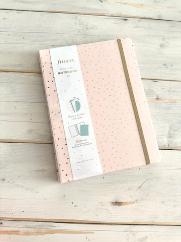 NOTEBOOK FILOFAX Confetti Rose Quartz